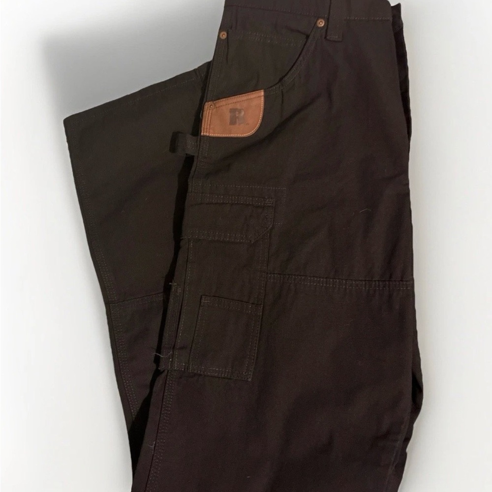 Wrangler Men's black work Riggs Cargo Pants NEW 36